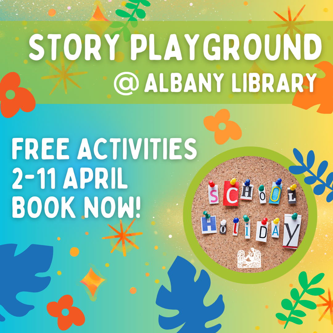 School Holiday Story Playground April 2024