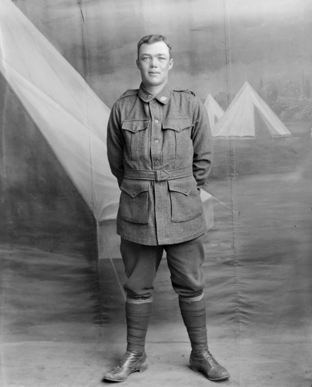 Pte John Borneman, 1915 