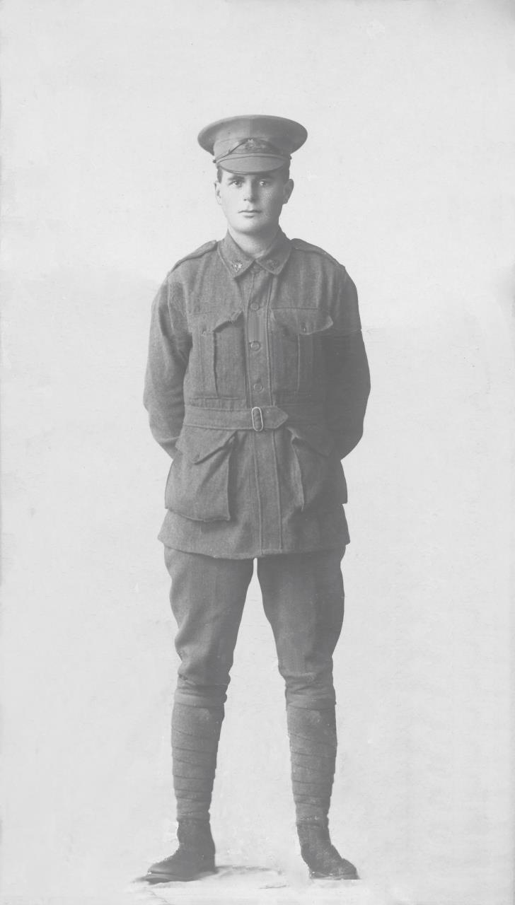 Private Murray Bradshaw. 1917.