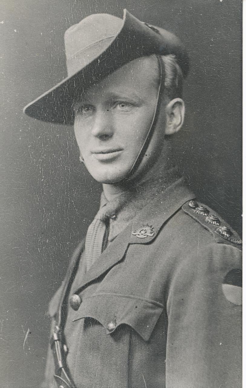 Captain Clive Cooke, 1918.
