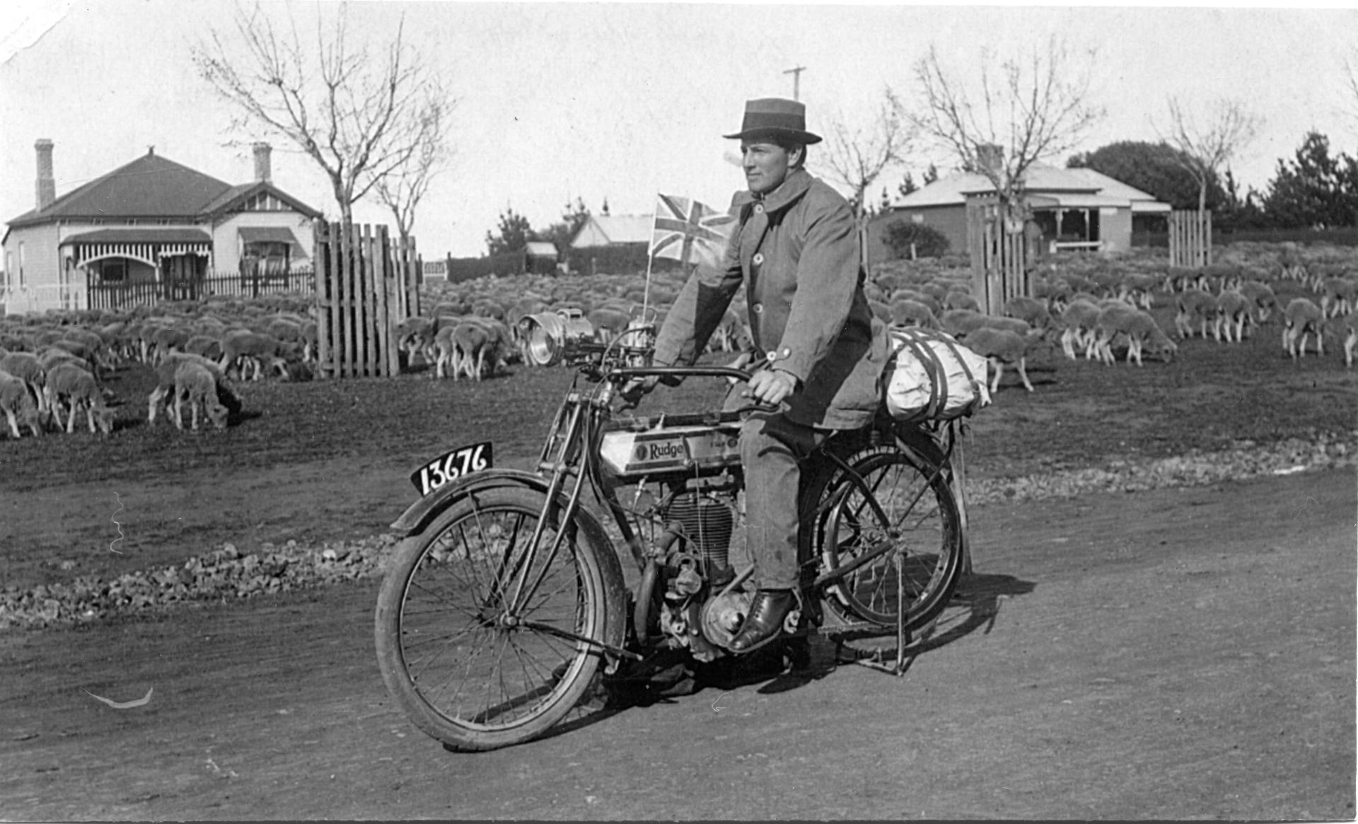 At Derrinallum, Edgar Foster leaves for the war in 1914. 
