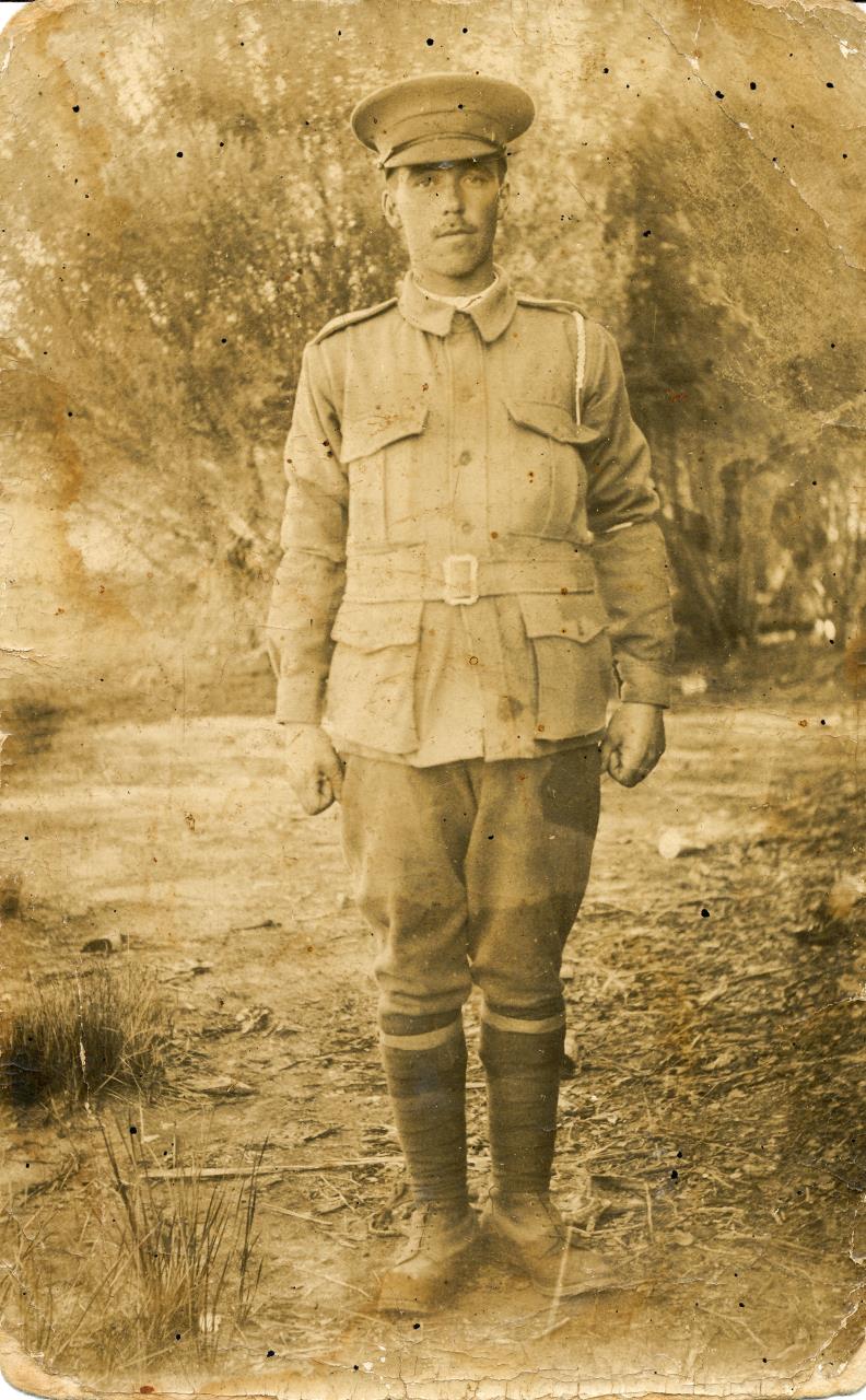 Pte Joseph John, killed in action 1916