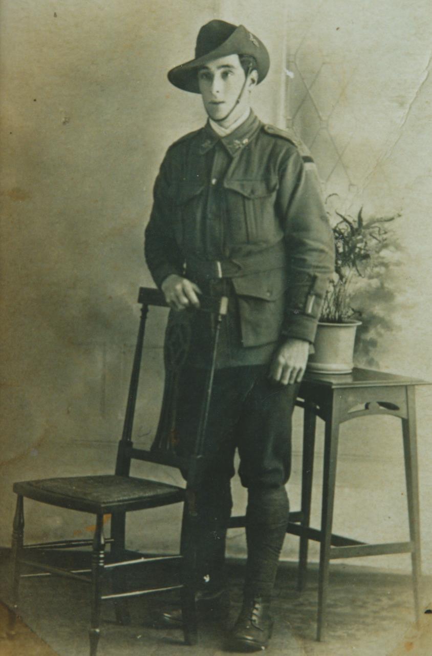 Pte Willie Wooldridge, 1917