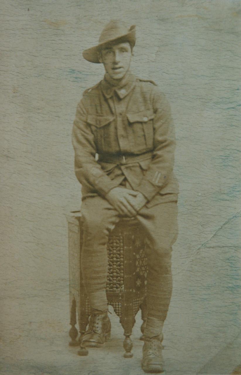 Pte Willie Wooldridge, 1918