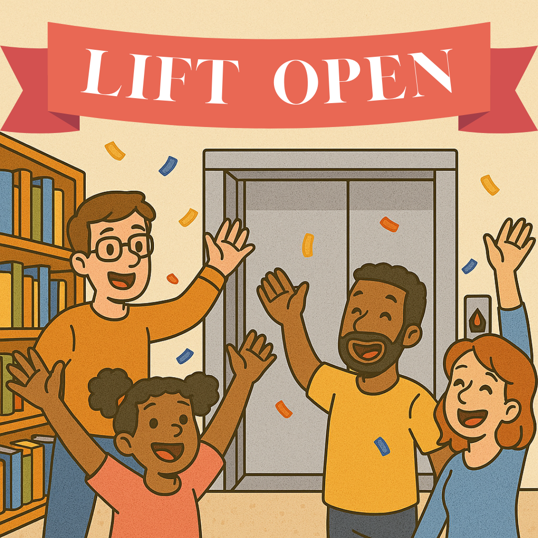 Library Lift is Operational