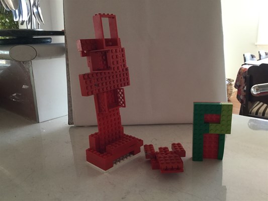 LEGO Club - Three House Lego Challenge April