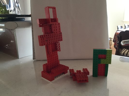 LEGO Club - Three House Lego Challenge April