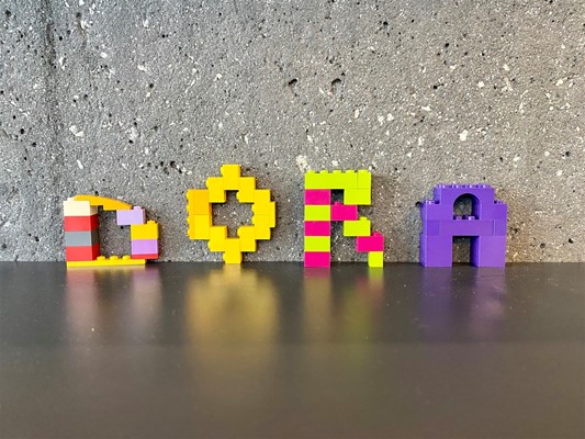 LEGO Club - My name is Dora