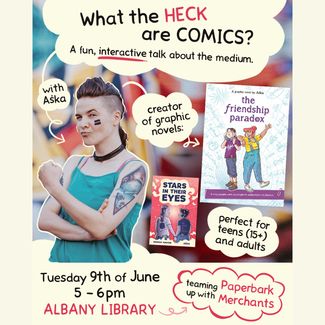 What the heck are COMICS with Aśka