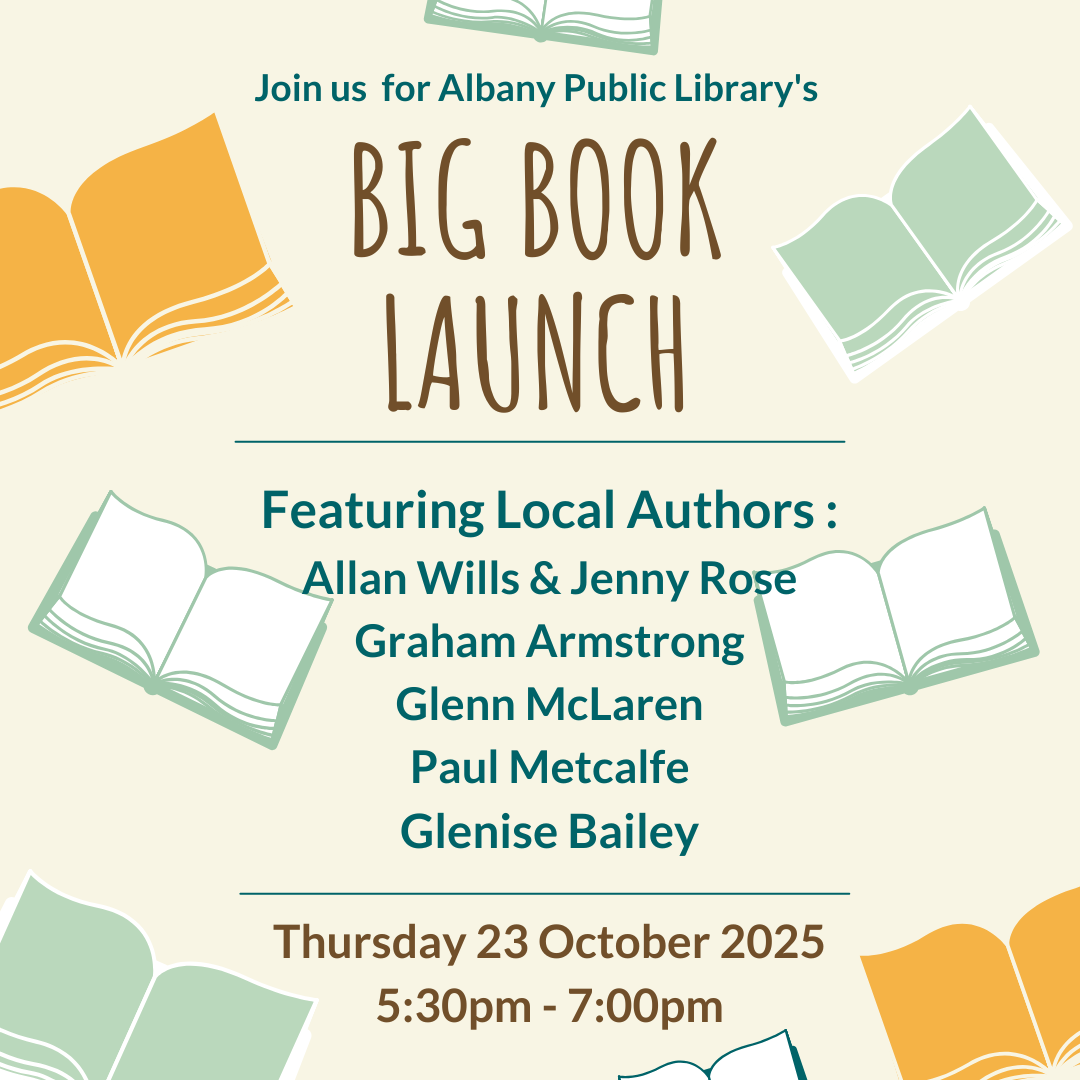 Albany Public LIbrary's Big Book Launch 2025