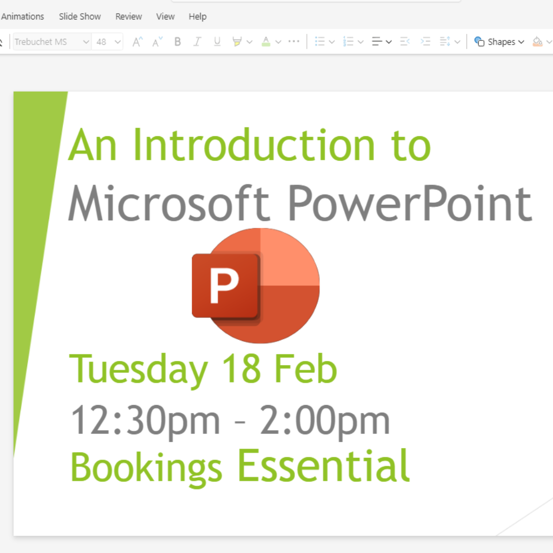 An Introduction to Microsoft PowerPoint