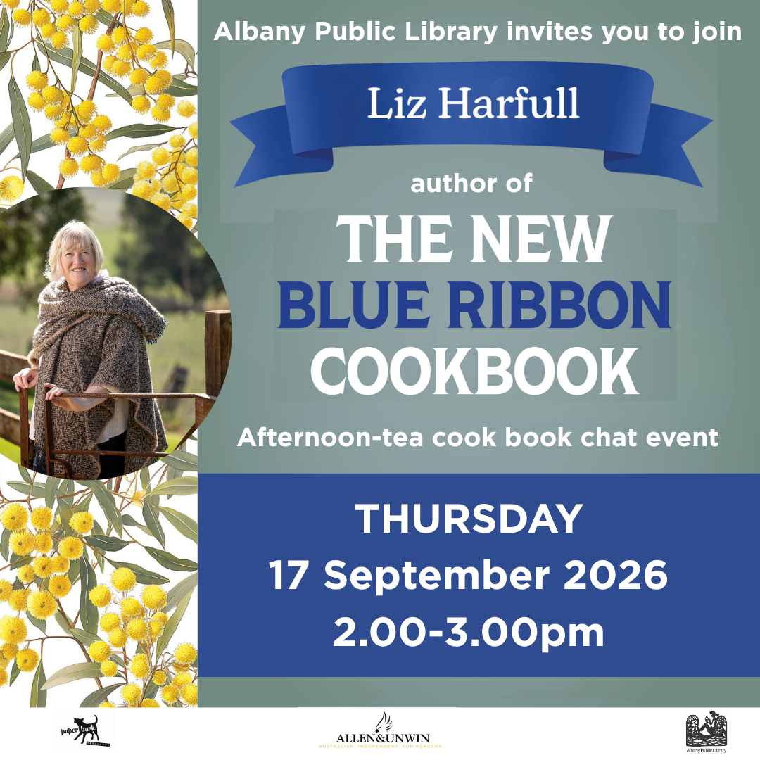 Liz Harfull - Cook Book Chat Event