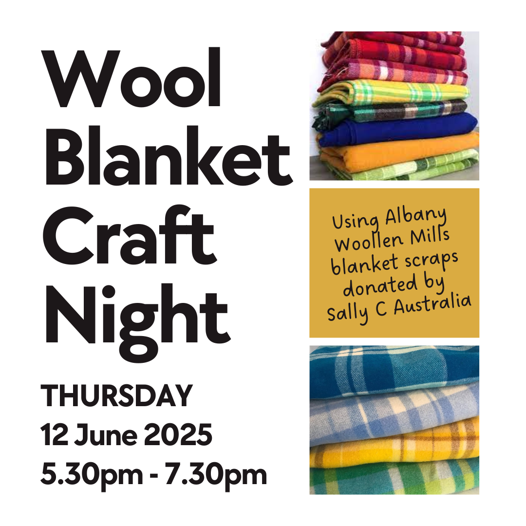 Wool Blanket Craft Night