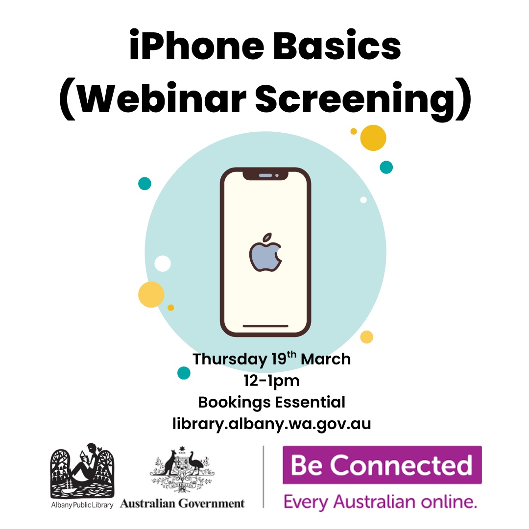 iPhone Basics (Webinar Screening)