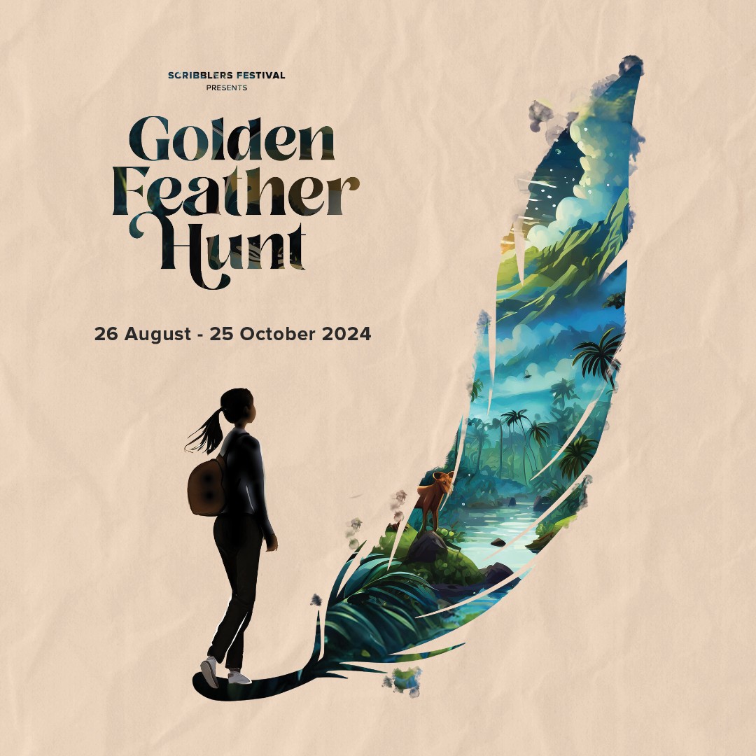 Scribblers Festival Golden Feather Hunt 2024