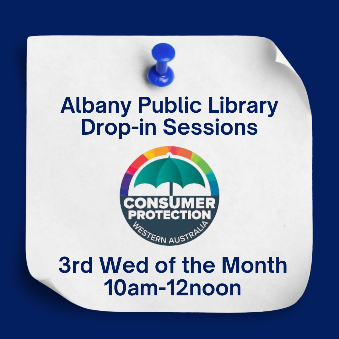 Consumer Protection Drop-In Sessions