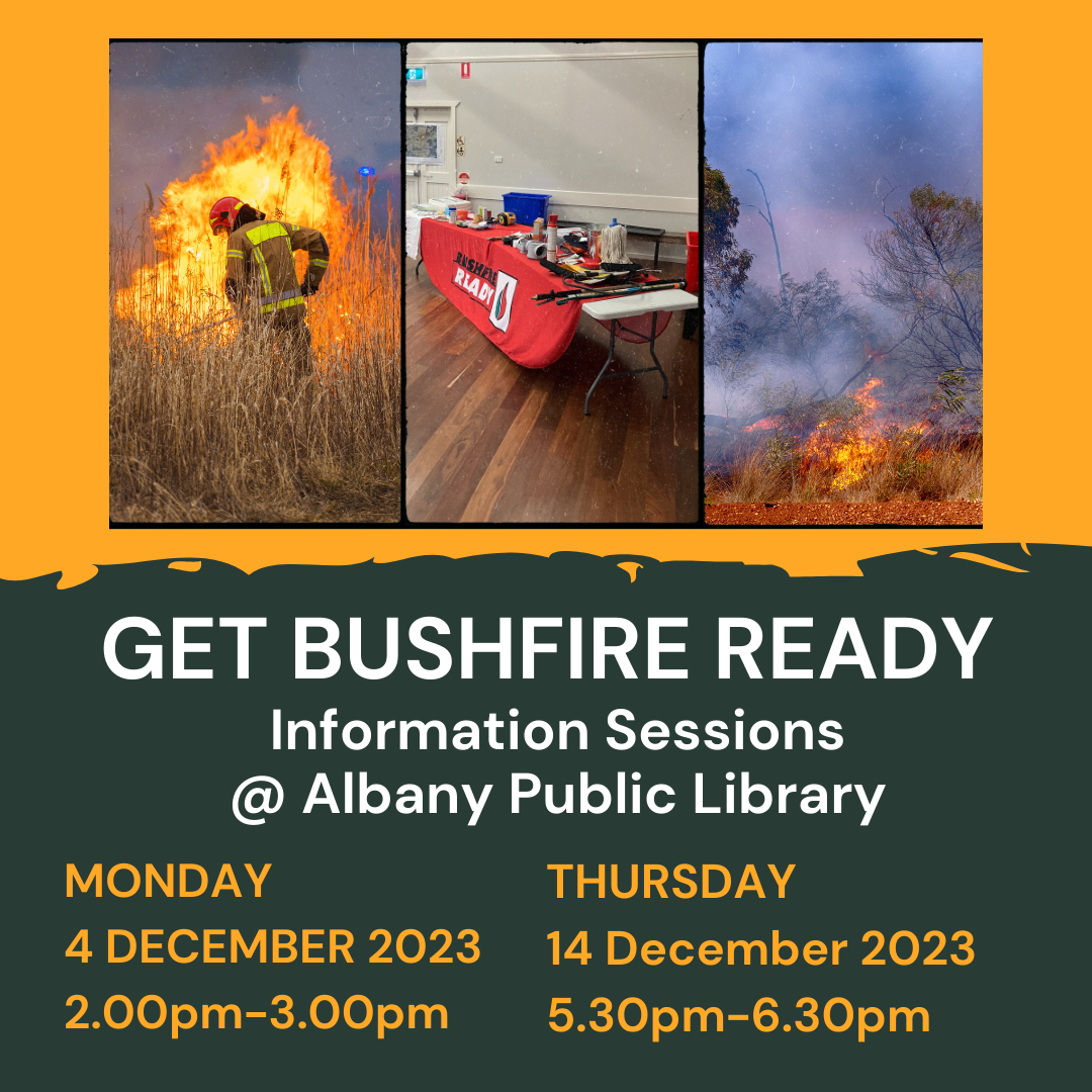 Get Bushfire Ready Information Session