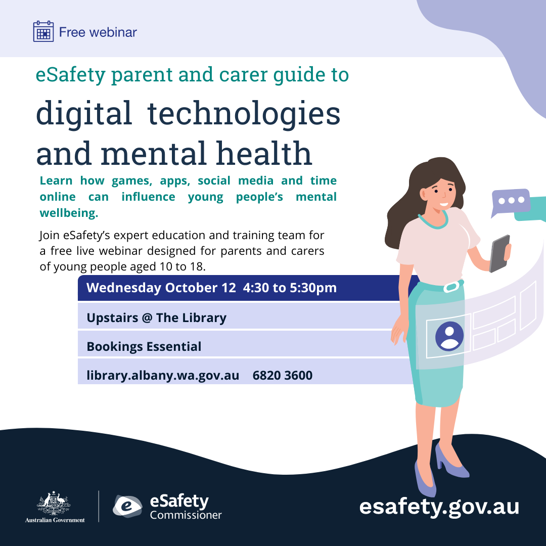 eSafety Parent and Carer Guide to Digital Technologies and Mental Health