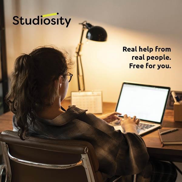 Studiosity - Free 24/7 online study and homework help