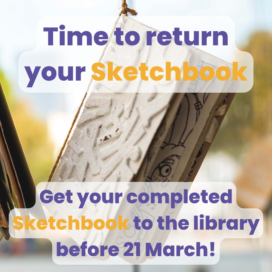 Sketchbook Project 2023: Time to return your completed Sketchbooks!
